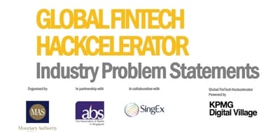 Blog header image for Addressing industry problem statements at Global FinTech Hackcelerator