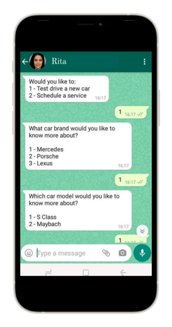 lucep whatsapp chatbot