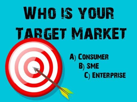 Blog header image for Who is Your Target Market – Consumer, SME or Enterprise?