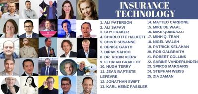 Blog header image for Top 25 insurance and insurtech influencers