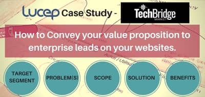 Blog header image for Lucep Case Study – How to Pitch Value to Enterprise Leads on Your Website