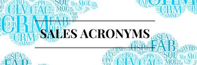 Blog header image for Powerful Three-Letter Sales Acronyms