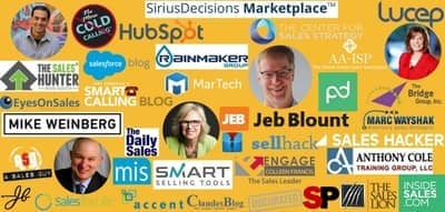 Blog header image for Our 50 Favourite Sales Blogs for 2019