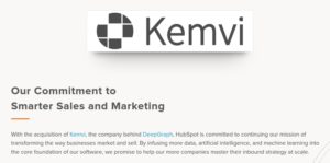 Kemvi Hubspot AI sales tech